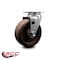 Service Caster 5'' High Temp Glass Filled Nylon Wheel Swivel Caster with Bronze Bearing SCC-20S520-GFNBZHT - alternate 2